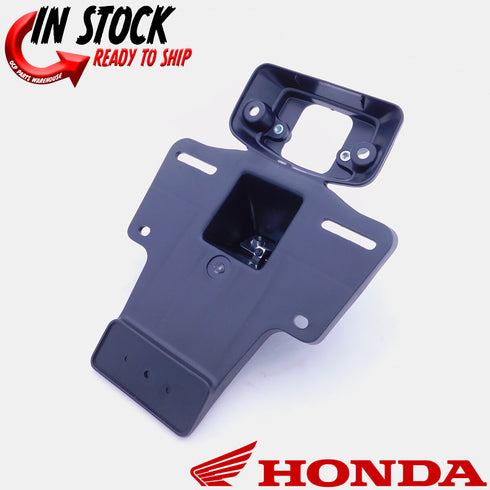 HONDA LICENSE PLATE BRACKET 93 - 2024 XR650L / 91-1996 XR250L OEM 84701-KV6-670